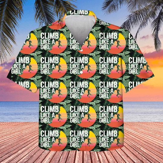 Climbing Mountaineering Climber Mountains Hiking Kids Hawaiians