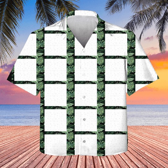 Snowflakes Pattern Grey White Kids Hawaiians