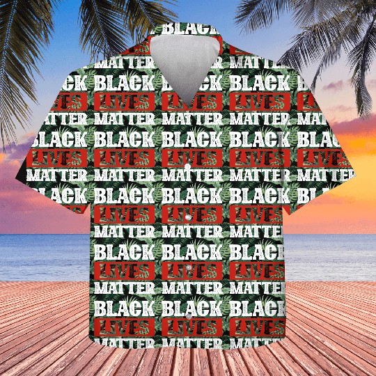 Black Lives Matter. American. African. Black Truth Kids Hawaiians