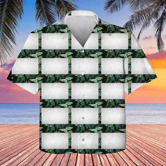 Beautiful Grey Snowflakes Pattern Kids Hawaiians