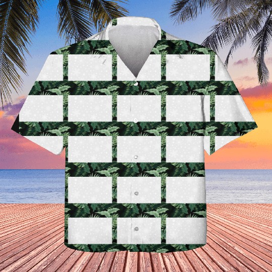 Snowflakes Pattern Grey White Kids Hawaiians