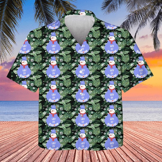 Snowman Kids Hawaiians