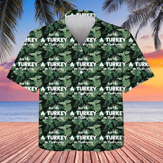 Run Like A Turkey On Thanksgiving Kids Hawaiians