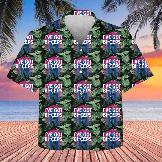 I've Got Bi-Ceps Bisexual LGBTQ Bi Pride LGBT Kids Hawaiians