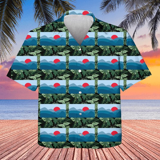 Minimalist Sun Prussian Blue Kids Hawaiians