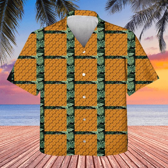 Halloween Pattern_5 Kids Hawaiians