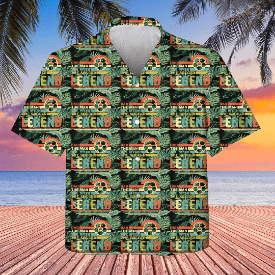 soccer dad the man the myth the legend Kids Hawaiians