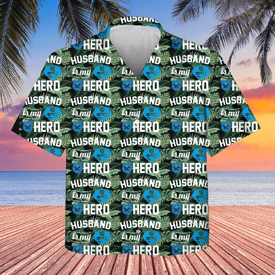 Husband Is My Hero Police Kids Hawaiians
