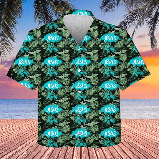 JESUS is my King Kids Hawaiians