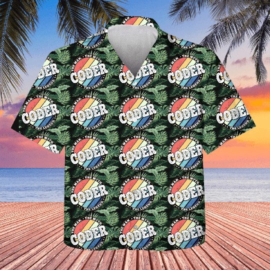 Coder. The man. The myth. The legend. Kids Hawaiians