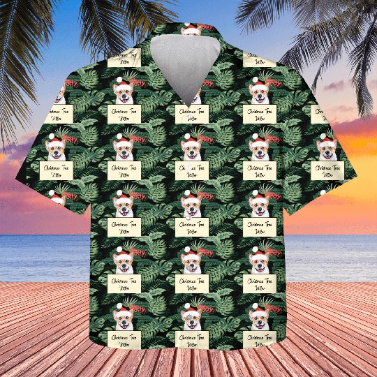 Corgi christmas funny prison Kids Hawaiians
