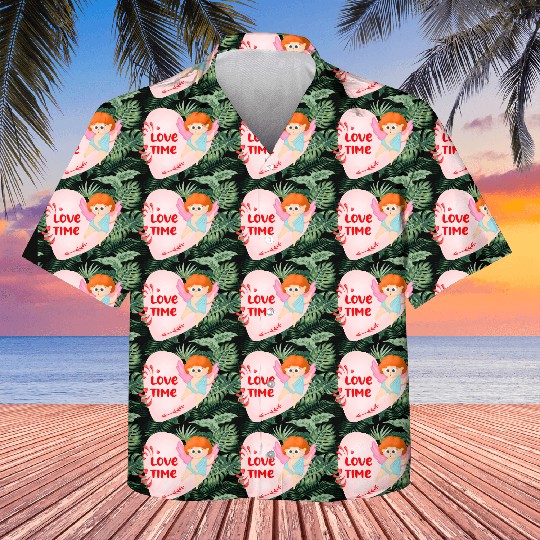 Quote for valentine's day. Lovely cupids Kids Hawaiians
