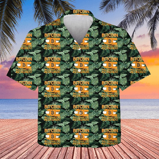 Bitcoin Retirement Crypto Currency Kids Hawaiians