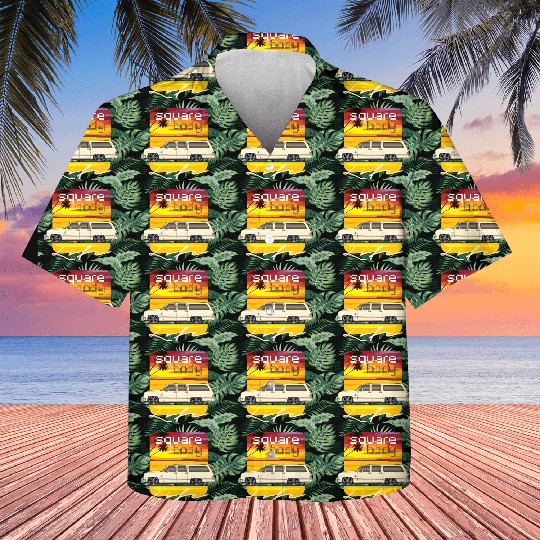 square Santa Fe Tan Kids Hawaiians