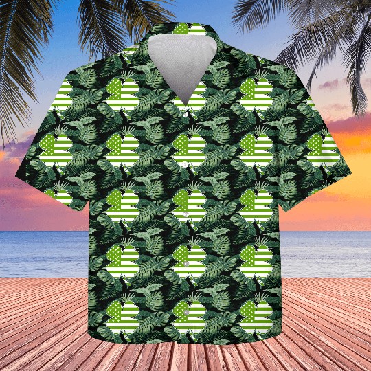 USA Shamrock St. Patrick's Day USA Kids Hawaiians