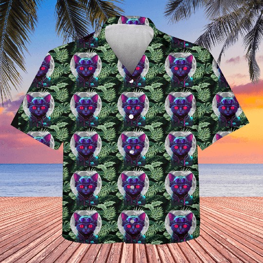 SPACE CAT 1 Kids Hawaiians