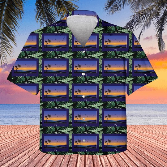 Sunset Fantasy View Kids Hawaiians