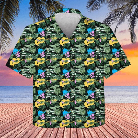 Boi Howdy Ain't That Some Depression? Apparel Kids Hawaiians
