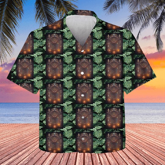 Steampunk AI design Kids Hawaiians