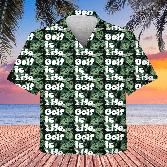 Golf Is Life, Golfer Design Kids Hawaiians