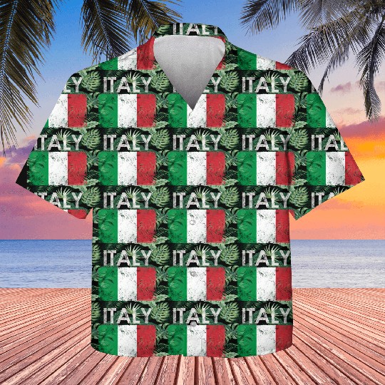 Italy Italia Italian Flag Pride Kids Hawaiians