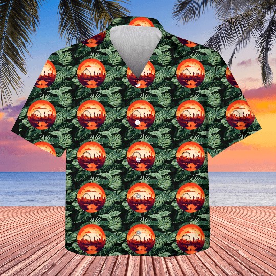 London Skyline Kids Hawaiians