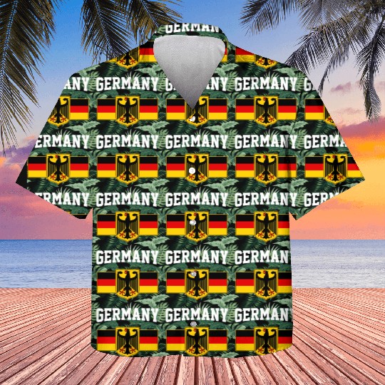 German Flag Germany Kids Hawaiians