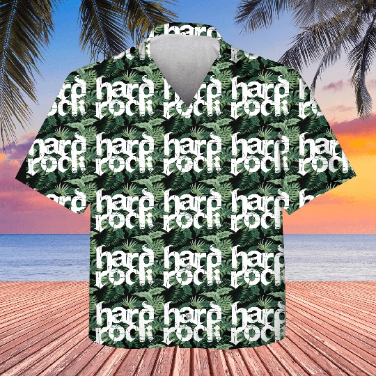 hard rock typography Kids Hawaiians