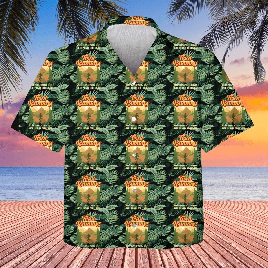 Funny Trail Running And Cross Country Runner Kids Hawaiians