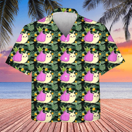Aesthetic Kawaii Onion Kids Hawaiians