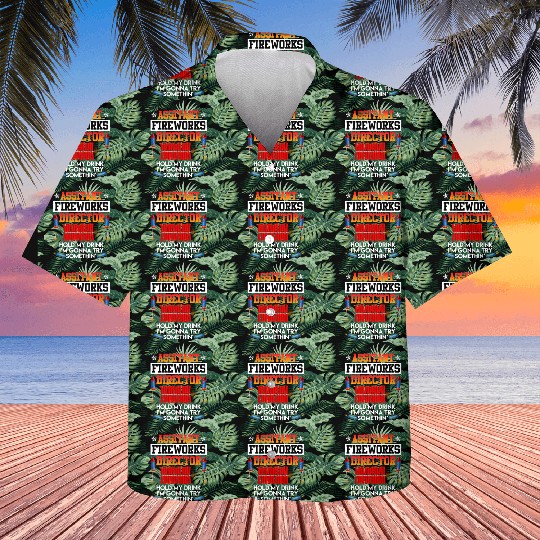 Independence Day Assistant Fireworks Director USA Kids Hawaiians