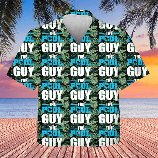 The Pool Guy Sports Coach Gift Kids Hawaiians