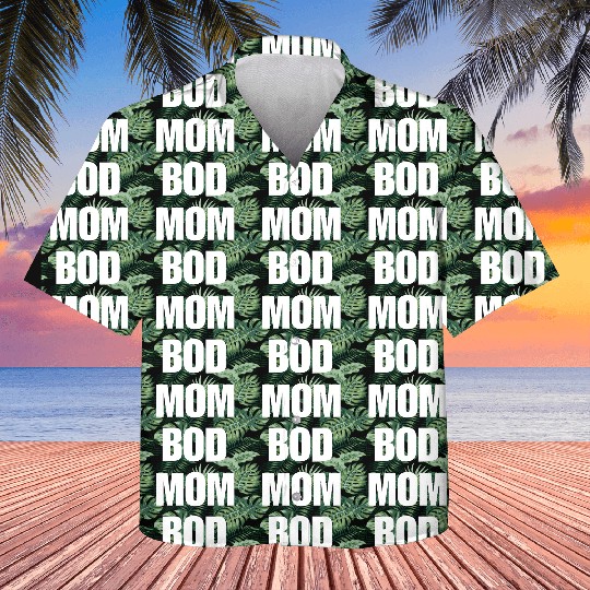 Mom Bod Popular Gym Workout Quote quote Kids Hawaiians