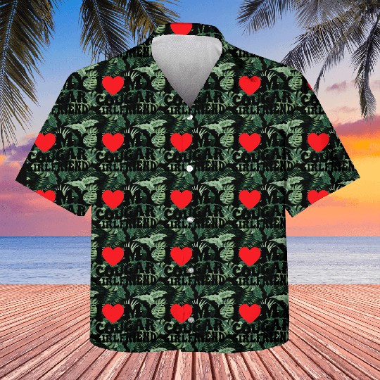 I Love My Cougar Girlfriend Groovy White Kids Hawaiians