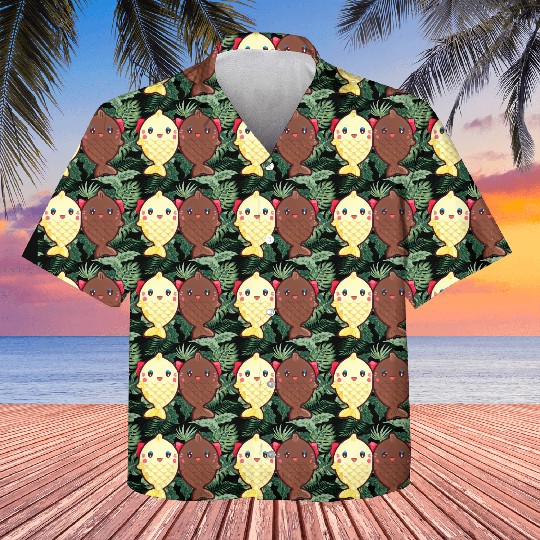 Taiyaki Cute Fish Japanese Sweet Ice Cream Dessert Kids Hawaiians