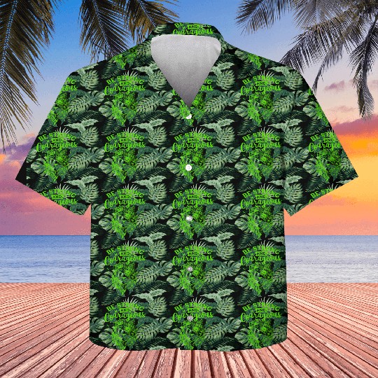 Green And Navy Be Strong Kids Hawaiians
