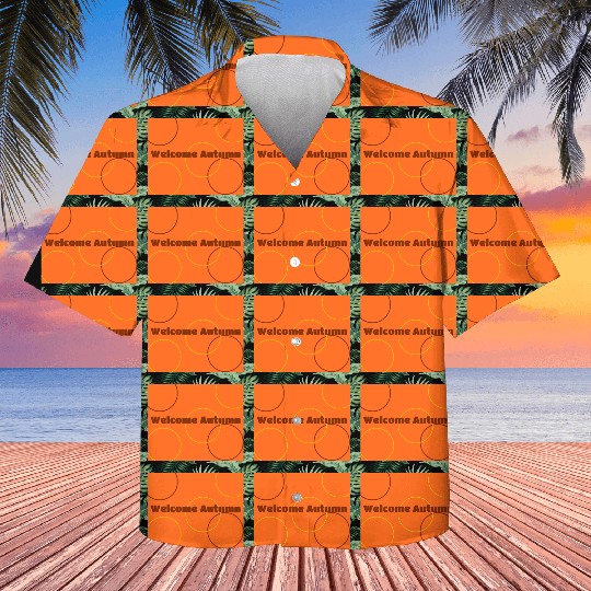 Autumn Seasonal Colors and Shapes Kids Hawaiians