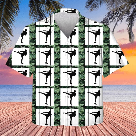 Fighter MMA Karate Taekwondo Jiu Jitsu training Kids Hawaiians