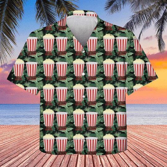 Popcorn at the cinema Kids Hawaiians