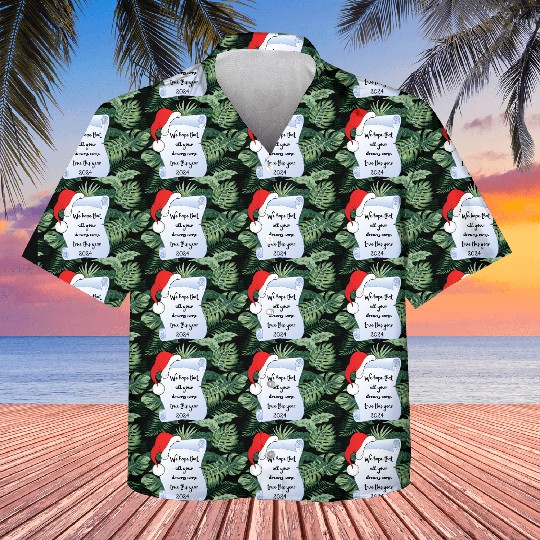 Santa Claus wishes Kids Hawaiians