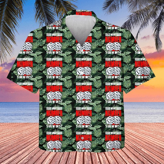 Funny What Number Are We On Bunco Dice Game Night Kids Hawaiians