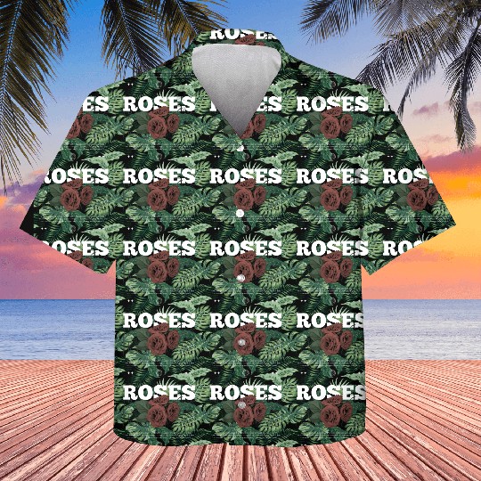 Roses Streetwear for Women Kids Hawaiians