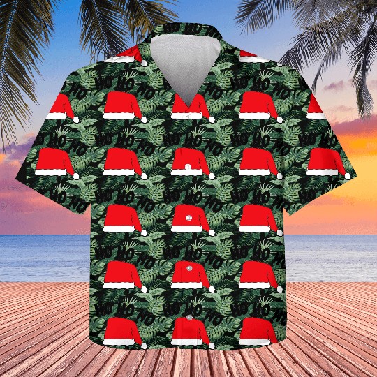 ho ho ho merry christmas vintage santa Kids Hawaiians