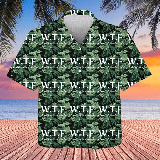 wtf whiskey, funny whiskey lover slogan Kids Hawaiians