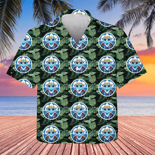 Cutie-Dragons, Cute And Adorable Cartoon Dragon! Kids Hawaiians