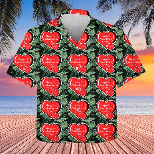 Valentine's Day. Kids Hawaiians