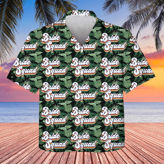 Bride Squad Bachelorette Party Kids Hawaiians