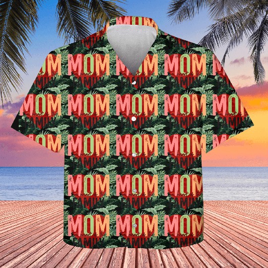 MOM The Heart of Family Gift Kids Hawaiians