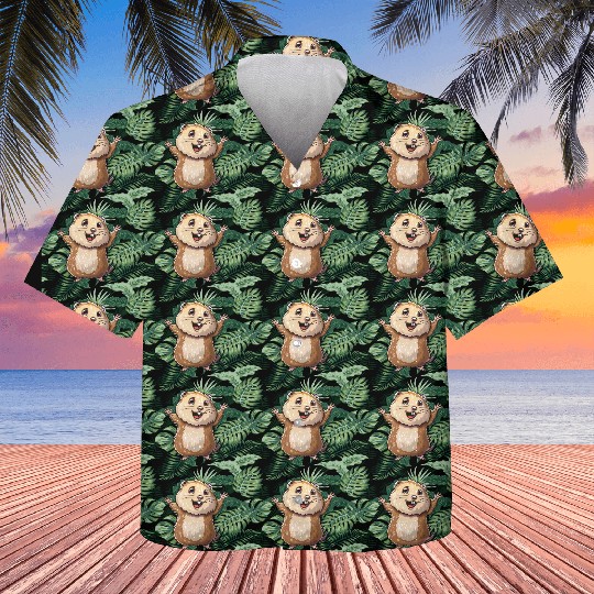 Happy Lemming Embrace The Joyful Moments Kids Hawaiians