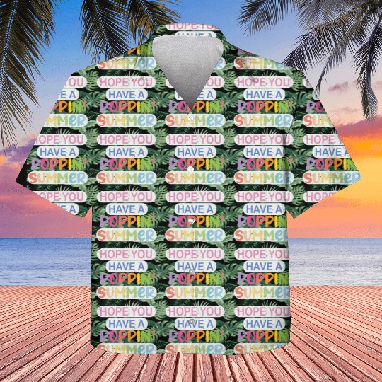 poppin into summer Bye Bye School Kids Hawaiians